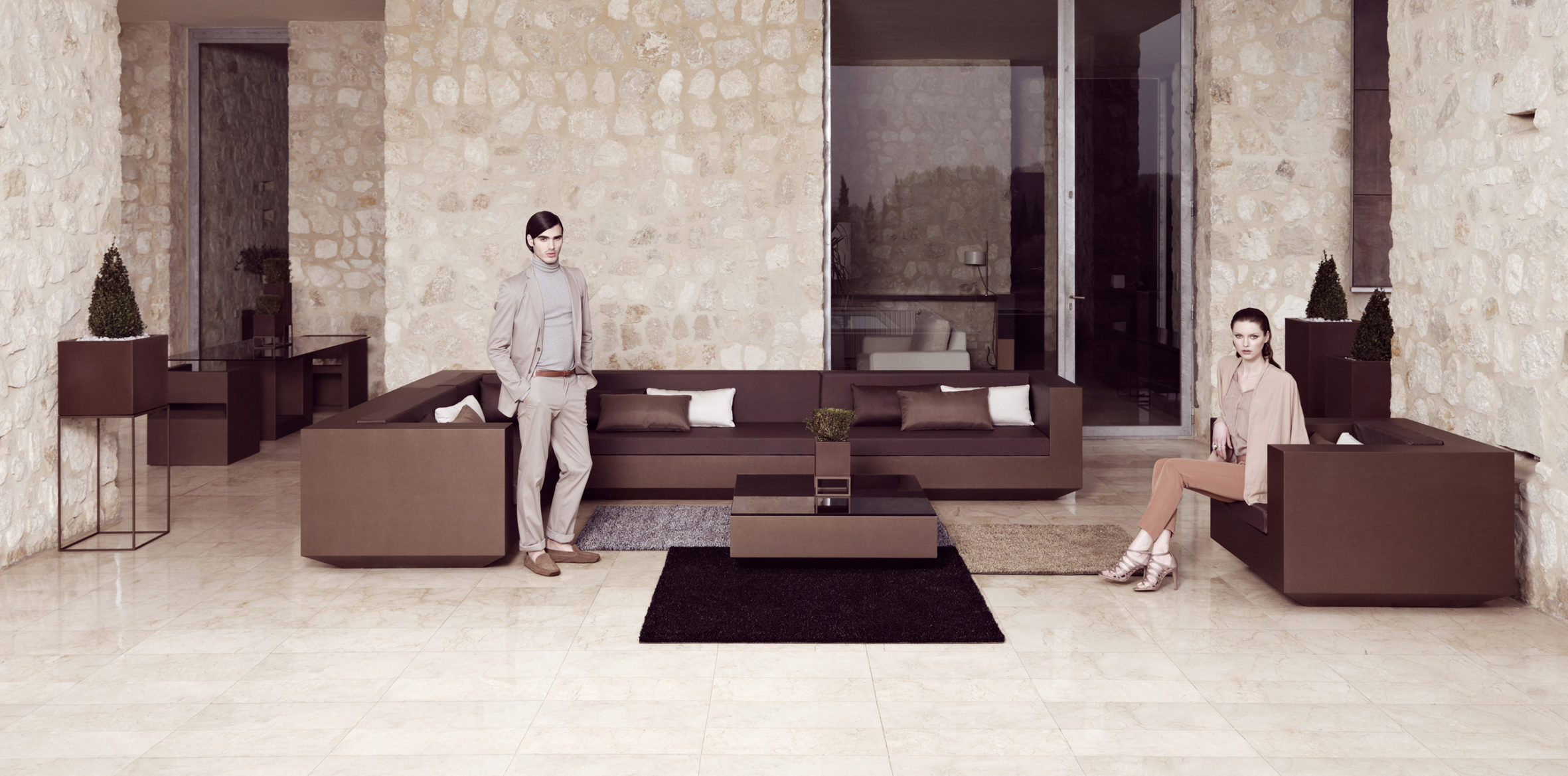 salon de jardin modulable VELA DE VONDOM