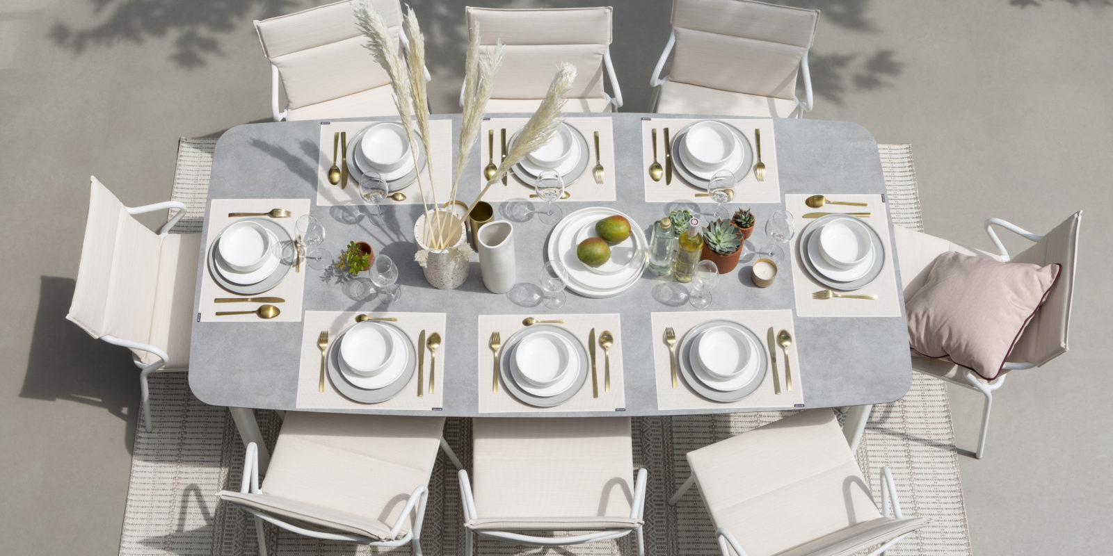 Fauteuil repas - Table de jardin ANCONE / Lafuma / BUXUS