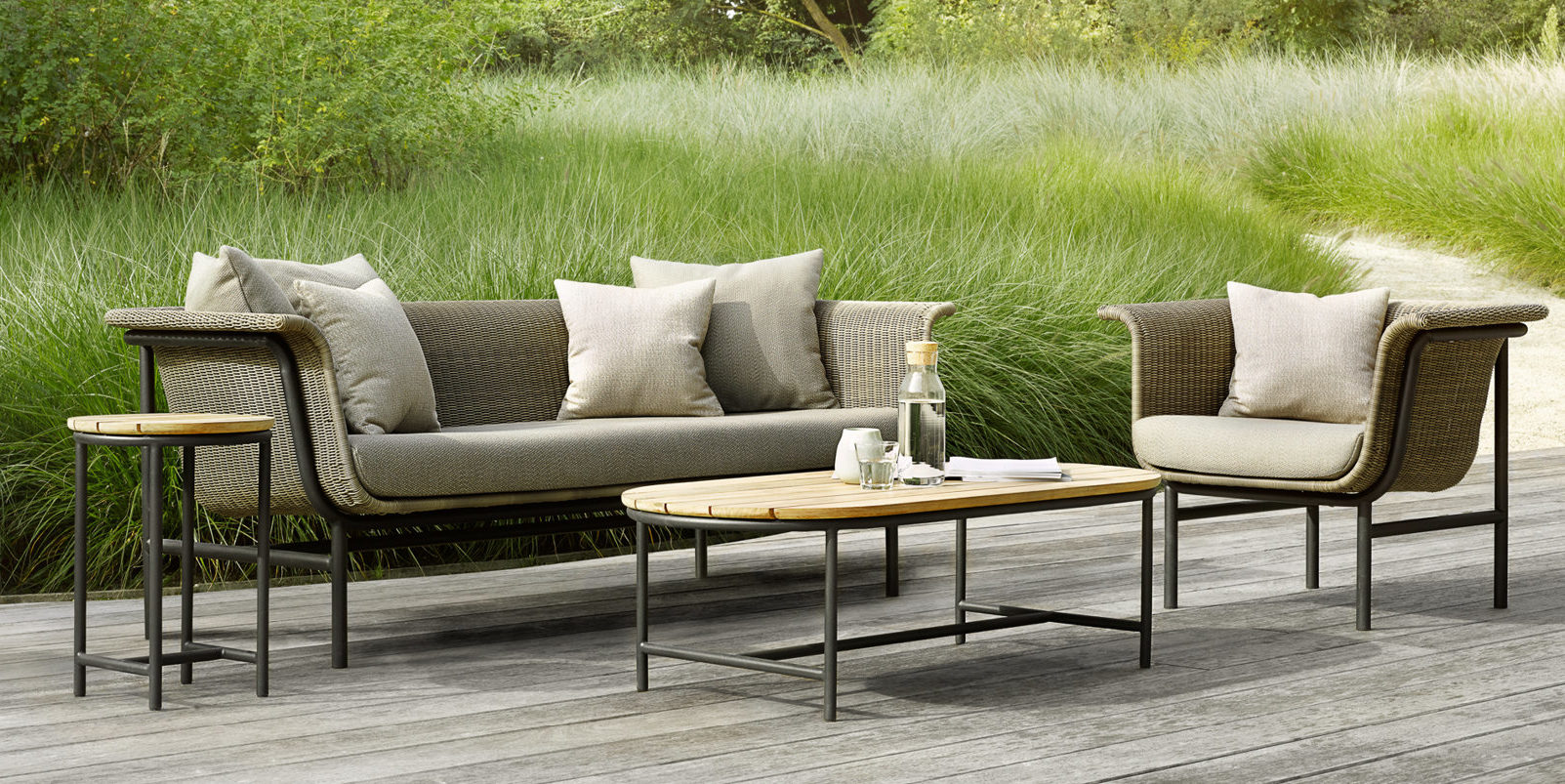 Fauteuil lounge  de jardin  WICKED Buxus Mobilier  outdoor