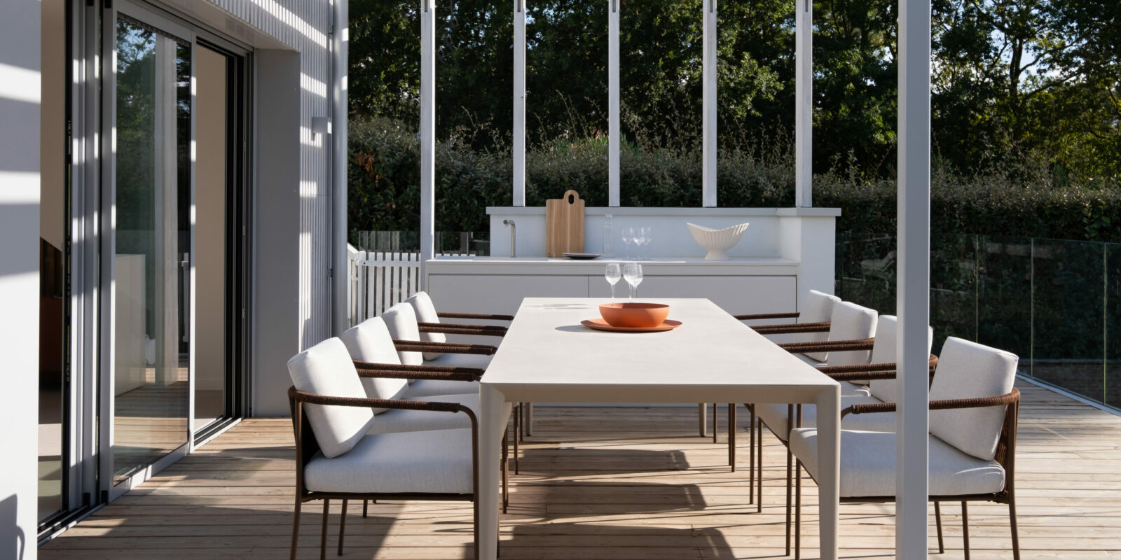 Ensemble repas ROYAL BOTANIA - EXPORMIM BUXUS PYLA SUR MER