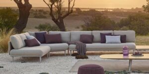 Sofa Styletto Royal Botania Bordeaux Cap Ferret