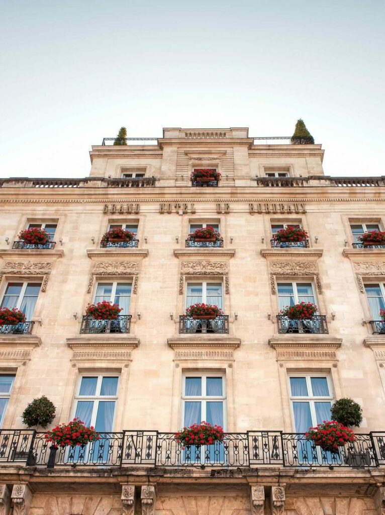 Rooftop Grand Hôtel, Bordeaux mobilier extérieur Buxus