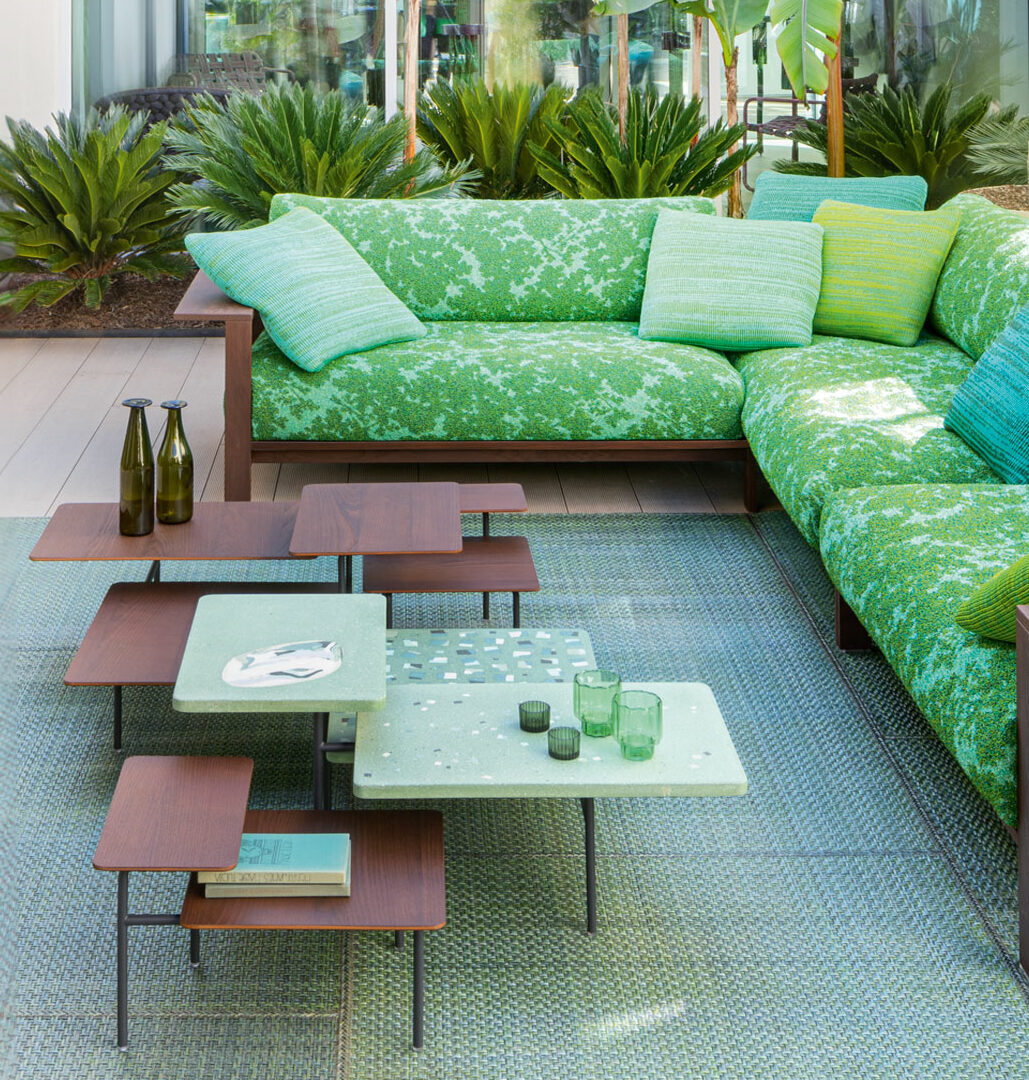 Paola lenti mobilier extérieur luxe