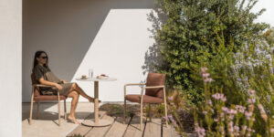 Fauteuil repas KORI table bistro BRANTA