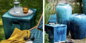 Tabouret en céramique YIXING CFOC