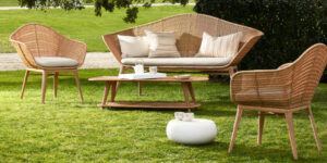 Poufs en céramique GALET