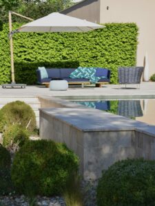 Salon de jardin Biarritz Mobilier exterieur pays basque Paola Lenti