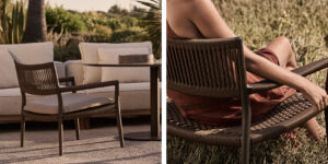 FAUTEUIL LOUNGE NAGOMI TRIBU